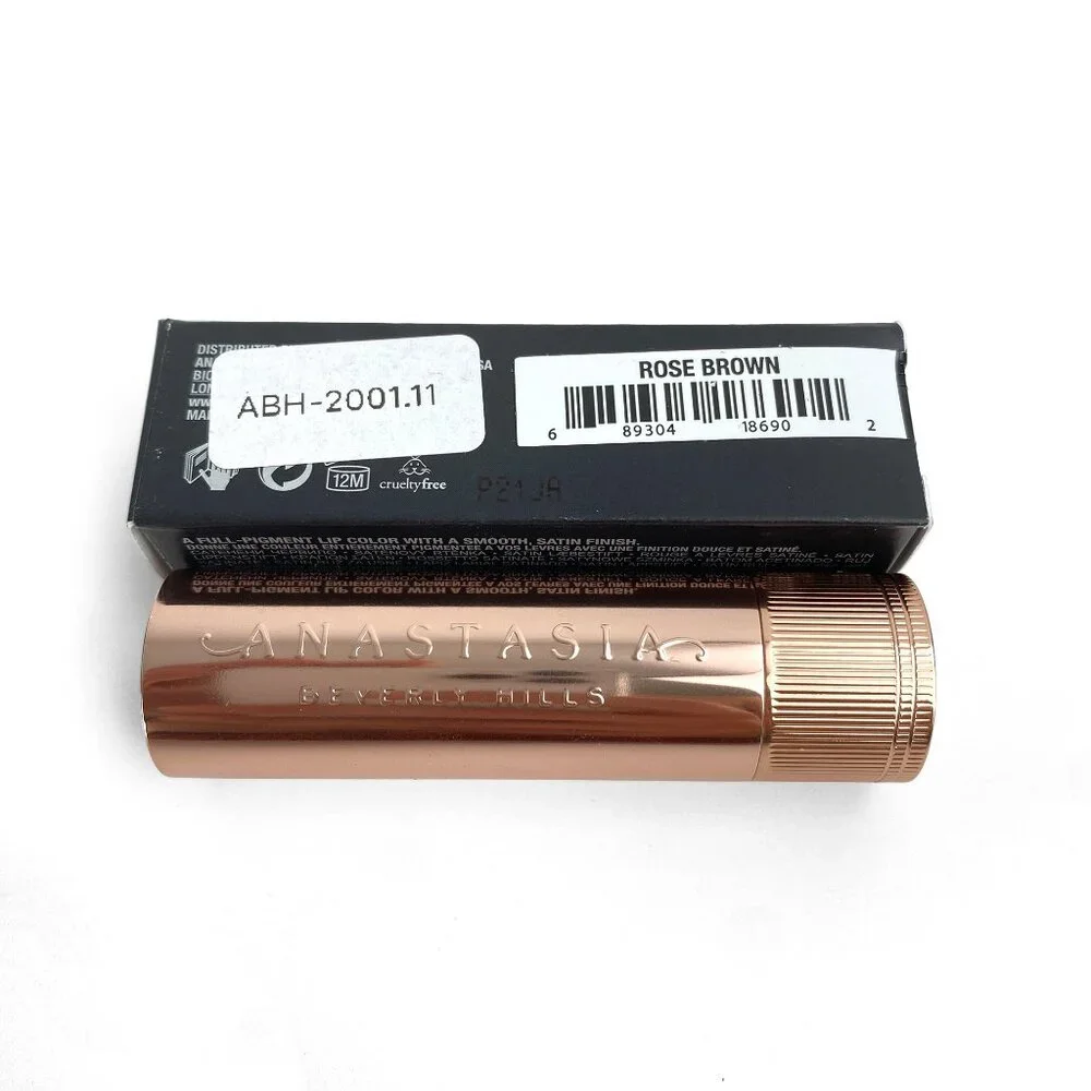 ABH Luxurious Satin Lipstick: New Rose Brown a Rosy Brown Nude - Picture 5 of 5